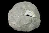 Keokuk Quartz Geode with Calcite Crystals - Iowa #144746-1